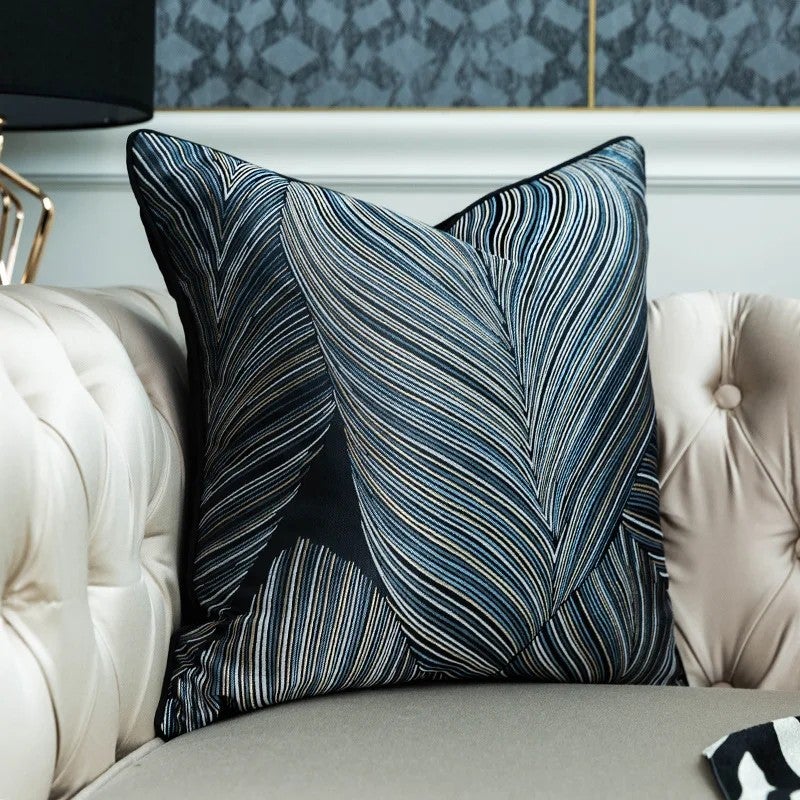 Y&D High Quality Sofa Cushion Cover Luxury Jacquard Throw Pillow Covers Decorative Home  Pillow Throw Pillow Cover for Couch - Image 1